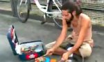 Funny Video : Straßentrommler in Berlin