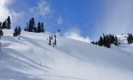 Snowmobil-Trick: 92° Snowplow