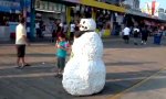 Böser Schneemann