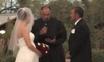 Lustiges Video : Stürmische Hochzeit