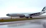 Movie : Airbus A330 mit Startschwierigkeiten