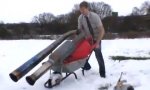 Lustiges Video : Schneegebläse mit Düsenantrieb
