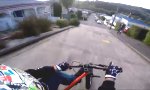 Adrenalin auf dem Drift Trike