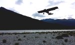 Flugzeuglandung in Alaska