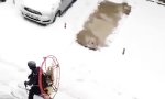 Lustiges Video : Propellerman im Winterurlaub