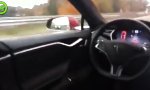 Im Autopilot-Modus auf der Autobahn