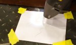 Lustiges Video - Papier mit Laser reinigen