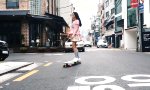 Funny Video - Chilliger Longboard Ride durch Seoul