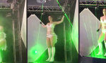 Lustiges Video : Die mit dem Laser tanzt