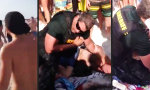 Sheriff vs betrunkene Störenfriede am Strand