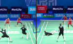 Funny Video : Hartes Badminton-Duell