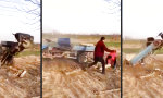 Lustiges Video - Rumänisches Bauernkarussell