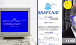 Lustiges Video : Snapchat in den Neunzigern