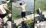 Funny Video : Wasserrutschen Stuntman