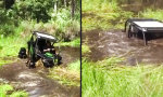 Funny Video : Mit dem ATV im Sumpf