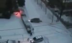 Lustiges Video : Winterstraßen-Pinball