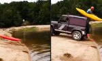 Funny Video : Kajak zu Wasser bringen wie die Pros