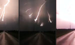 Lustiges Video - Blitz gräbt sich seinen Weg
