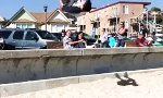 Lustiges Video : Strandwirbel