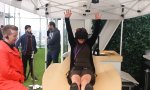 Lustiges Video - Überzeugende VR-Rutsche