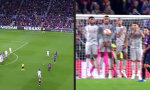 Messi glänzt mit einem Traum-Freistoß