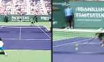 Knallhart erspielter Punkt zwischen Federer und Hewitt