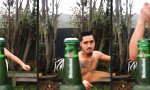 Funny Video - Bier öffnen im Bruce Lee Style