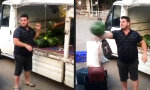 Lustiges Video : Der Melonen-Schmeichler