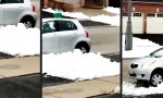 Räuber vs Schneehaufen
