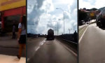 Funny Video : Trucker-Küsschen