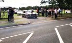 Funny Video : Ein Abgang mit Hand und Bleifuß
