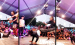 Glitchen beim Breakdance