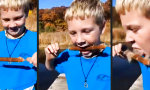 Funny Video : Teich-Hotdog