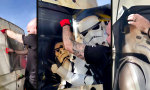 Lustiges Video : Truppentransport auf der A8