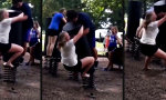 Funny Video : Warnung kam rechtzeitig