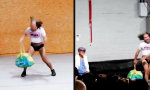 Funny Video - Die Tüte gibt die Richtung vor