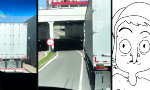 Wenn zwischen Lkw und Beton nur noch Atome passen