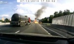 Funny Video - Gas-Feuerwerk auf der Autobahn - die Ursache
